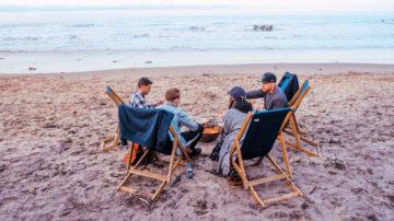 Beach barbeque BBQ