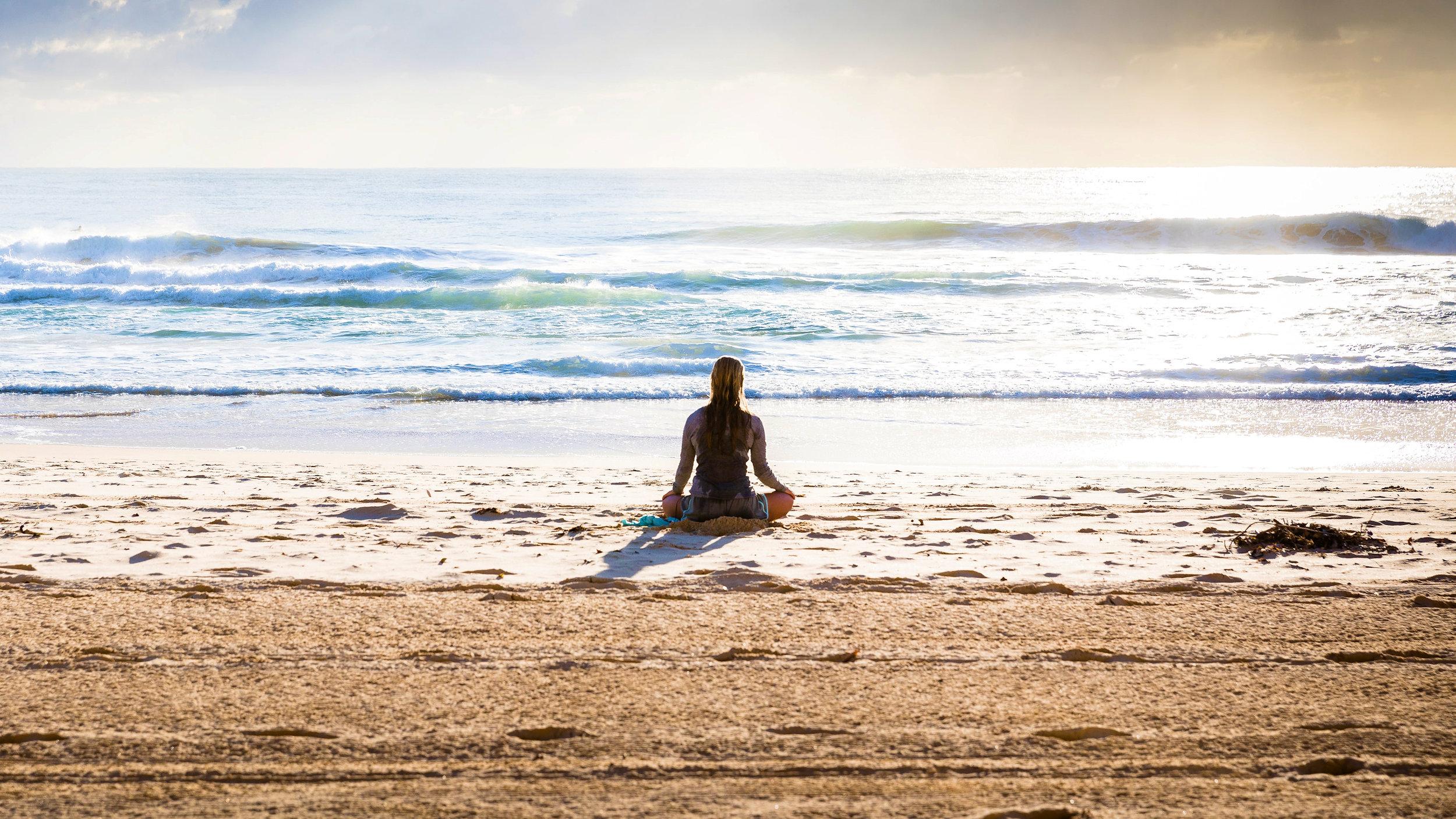 Beach meditation