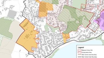 Belgrave Vinery site development plan