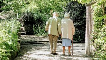 Elderly couple
