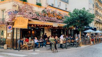 French Paris cafe