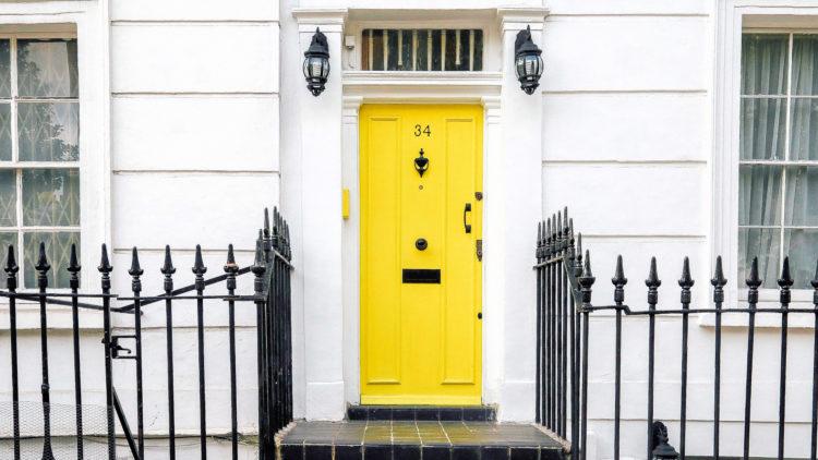 House front door