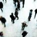 Pedestrians people walking