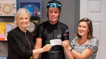 C5 Golf day 2021 - Macmillan cheque handover