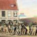 Jersey - Bread riots at Robin Hood Tavern 1847 by Mellish de la Taste