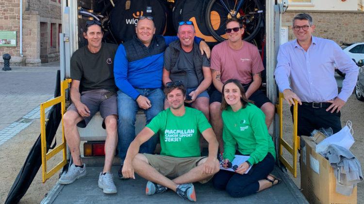 Macmillan Jersey cycle challenge day 00