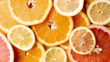 Sliced fruit vitamins