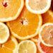 Sliced fruit vitamins