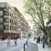St Pancras Campus 3 - view south along Royal Collage Street