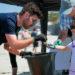 Guernsey Electricity Power to the People recipient Clean Earth Trust at a recent beach clean