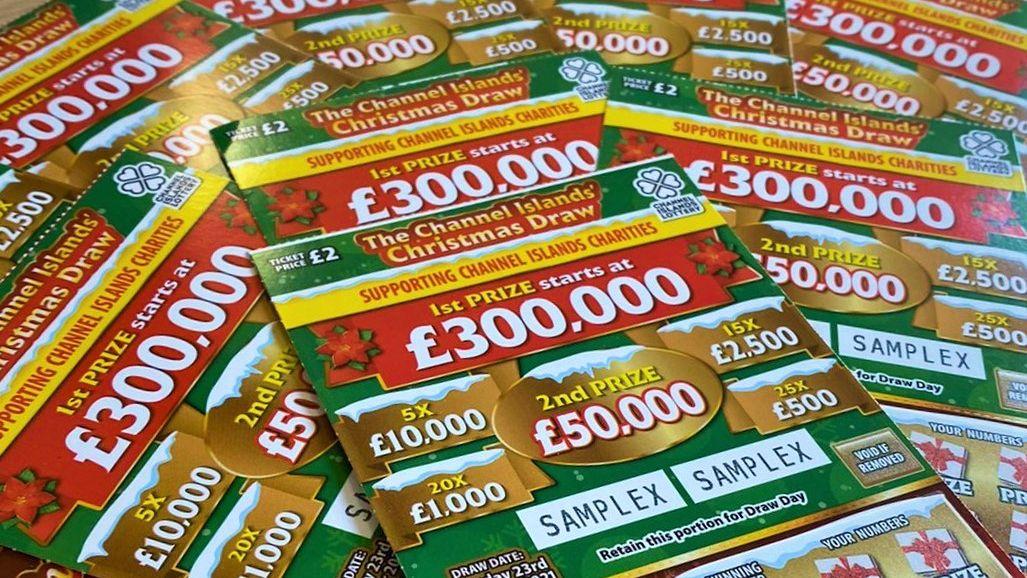 CI Lottery Christmas Draw First Prize now £625,000 Channel Eye