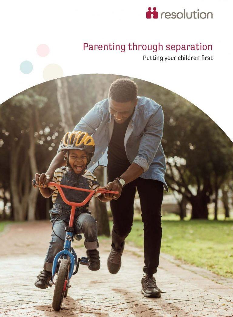 Parenting through separation guide cover