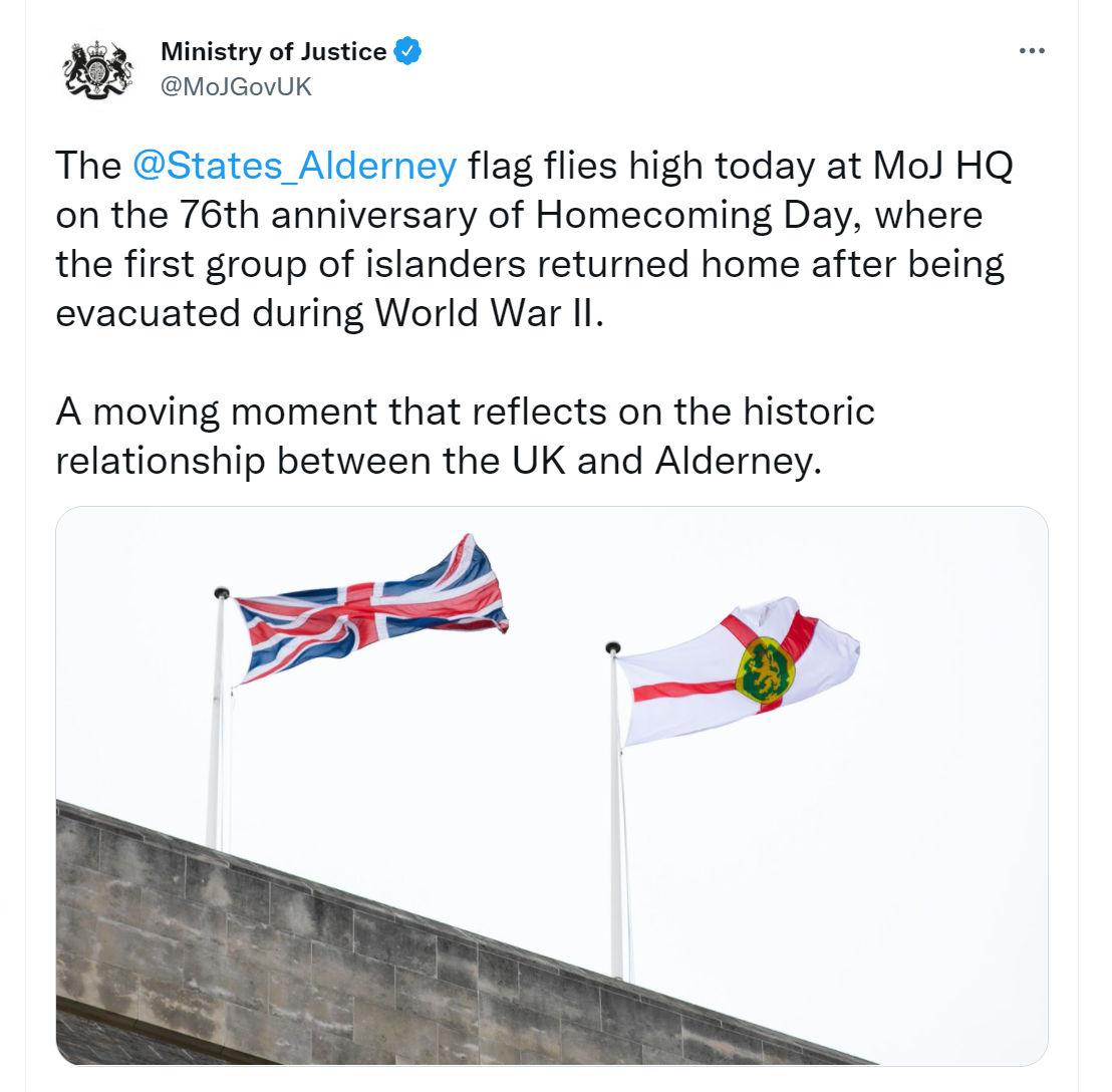 Alderney homecoming 2021