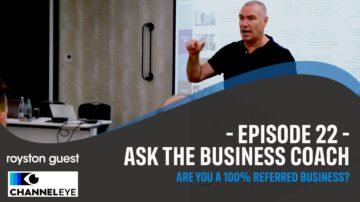 Ask the Business Coach - Episode 22