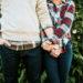 Couple boy girl holding hands