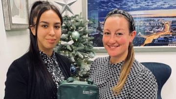 HBFS Leanna-Lee De Abreu (left) and Kimberley White (right)