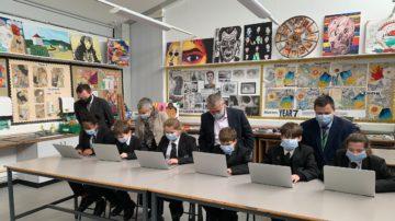 ITS and Deloitte laptops for Jersey students
