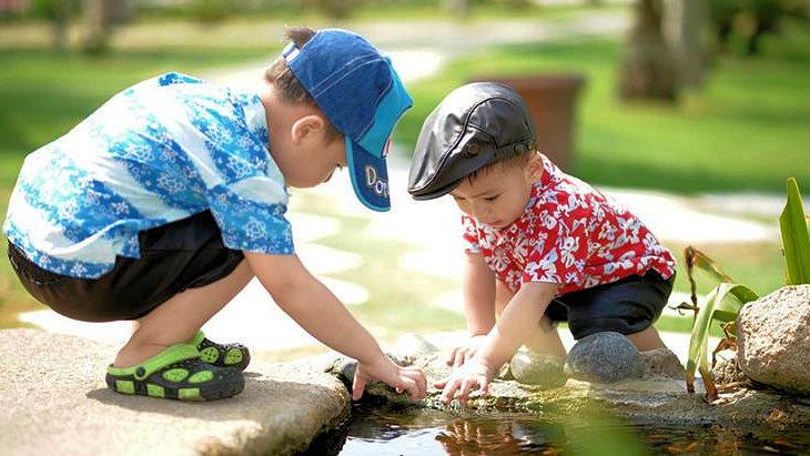 Children playing