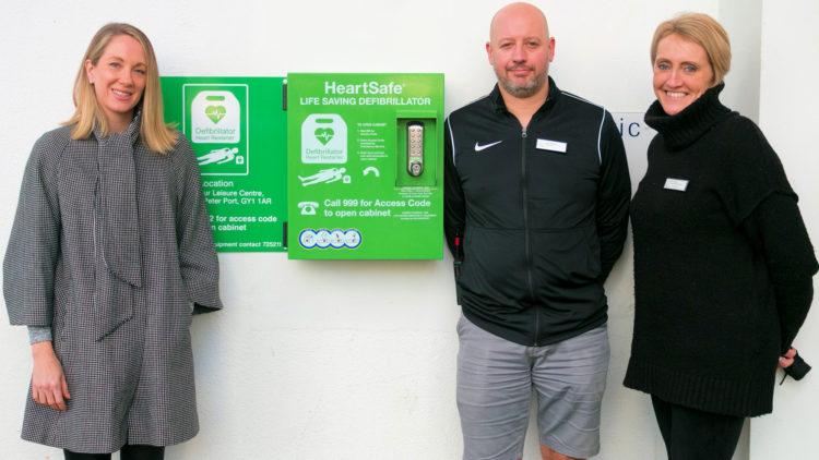 Guernsey Beau Seajour defibrillator