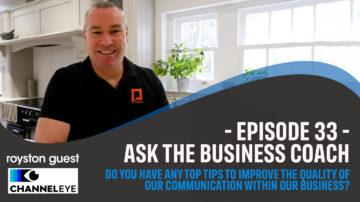 Ask the business coach Episode 33