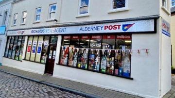 Richards Newsagents and Post Office Alderney 01 16-9
