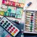 Paints colours