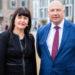 Professor Maggie Rae and Sir Derek Myers