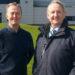Tim Ward, Albert Bartlett Jersey Operations Director and Jersey Electricity Commercial Services Director Peter Cadiou