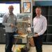 Tony Parsons and Robert Monticelli at Les Quennevais workshop