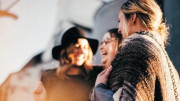 Women female talking
