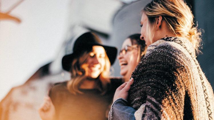 Women female talking