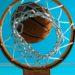 Basketball net hoop ball