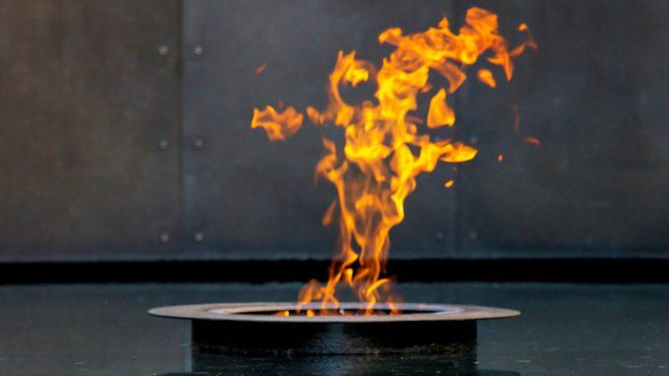 Eternal Flame at the Australian War Memorial