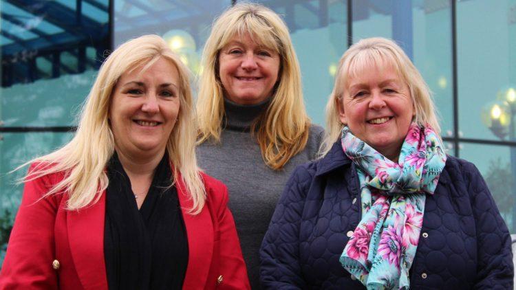 MSG 30 years - Ali Gill, Sally Dowinton, Tina Holland