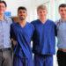 MSG med students - April 22 - Max, Karan, Toby, Josh - smiling