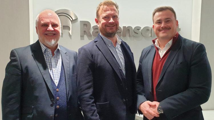 Shaun McDade, Mark Bousfield and Simon Sharrott