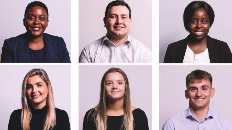 BDO Promotions May22 (clockwise from top left) Vennah Mutambo, Zack Figuiera, Tatenda Mhongo, Ayron Zabiela, Courtney Allan and Cody Martin