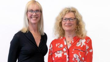 Jill Clark and Gill Morris