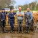 Meadowcroft Fram L-R Andrew Eastabrook, Charlotte Bolding, Tony Vile and Graeme White