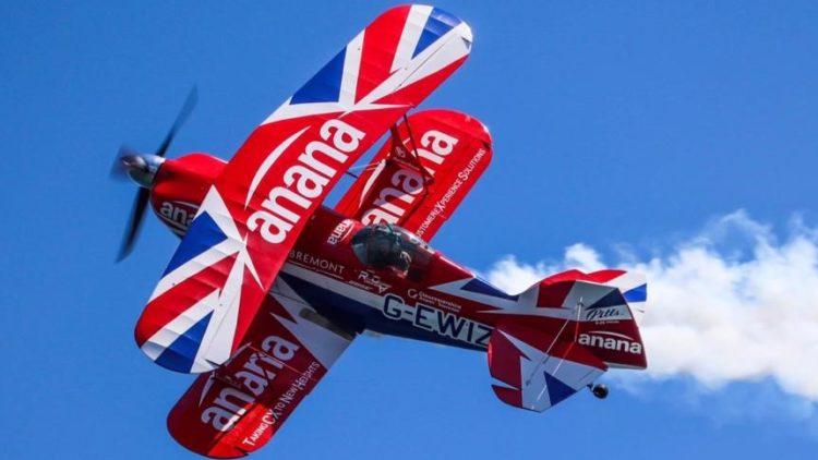 Rich Goodwin’s muscle bi-plane team is working with an Orkney-based company to develop a greener fuel_ [23][87][74][19][24]