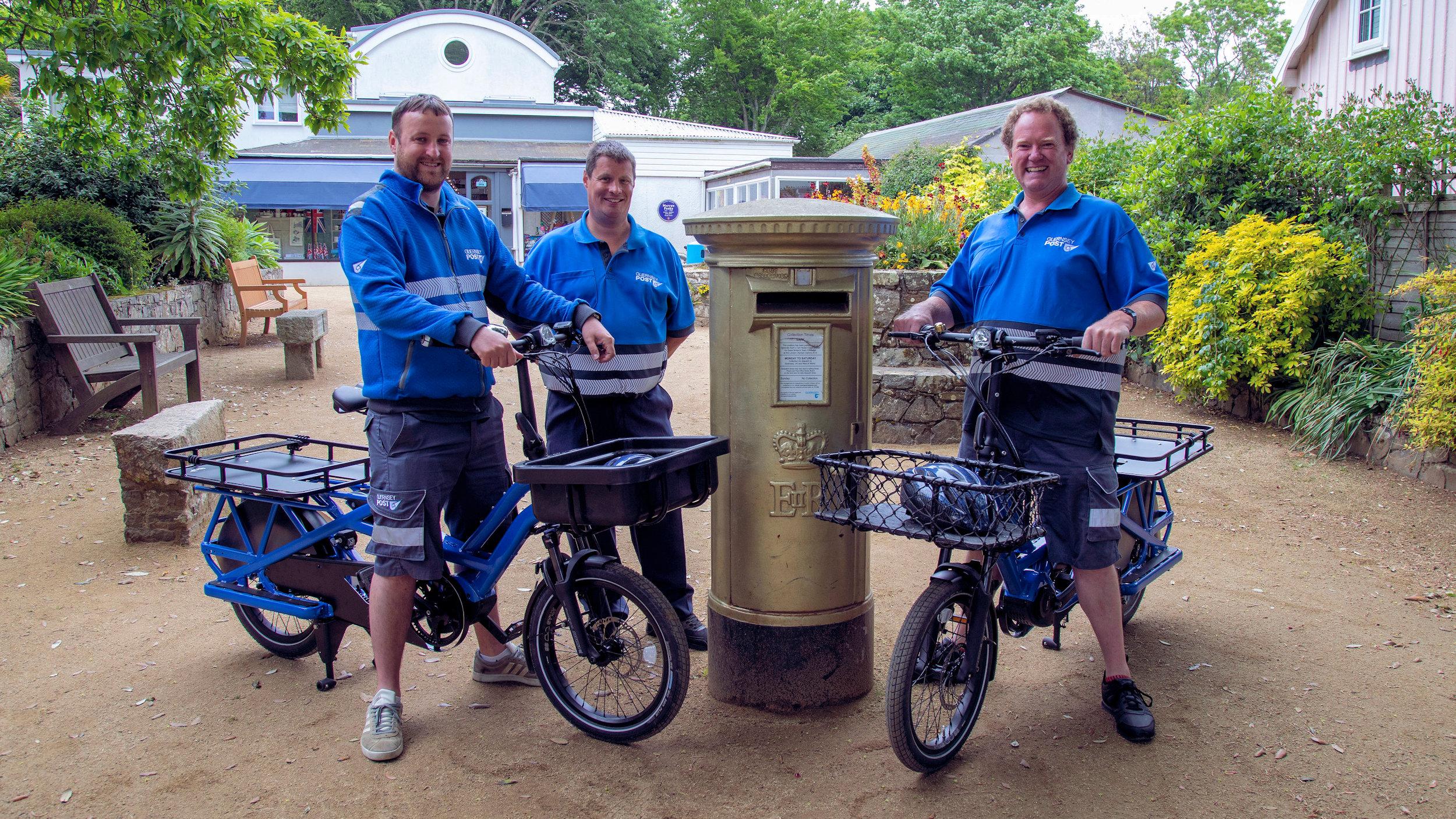 Sark Posties join the ebike revolution Channel Eye