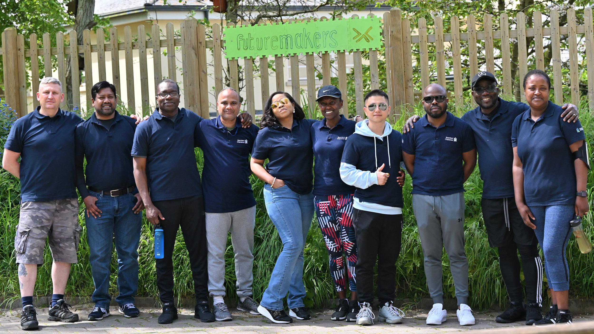 Standard Chartered Jersey team tackles inequality and inclusion