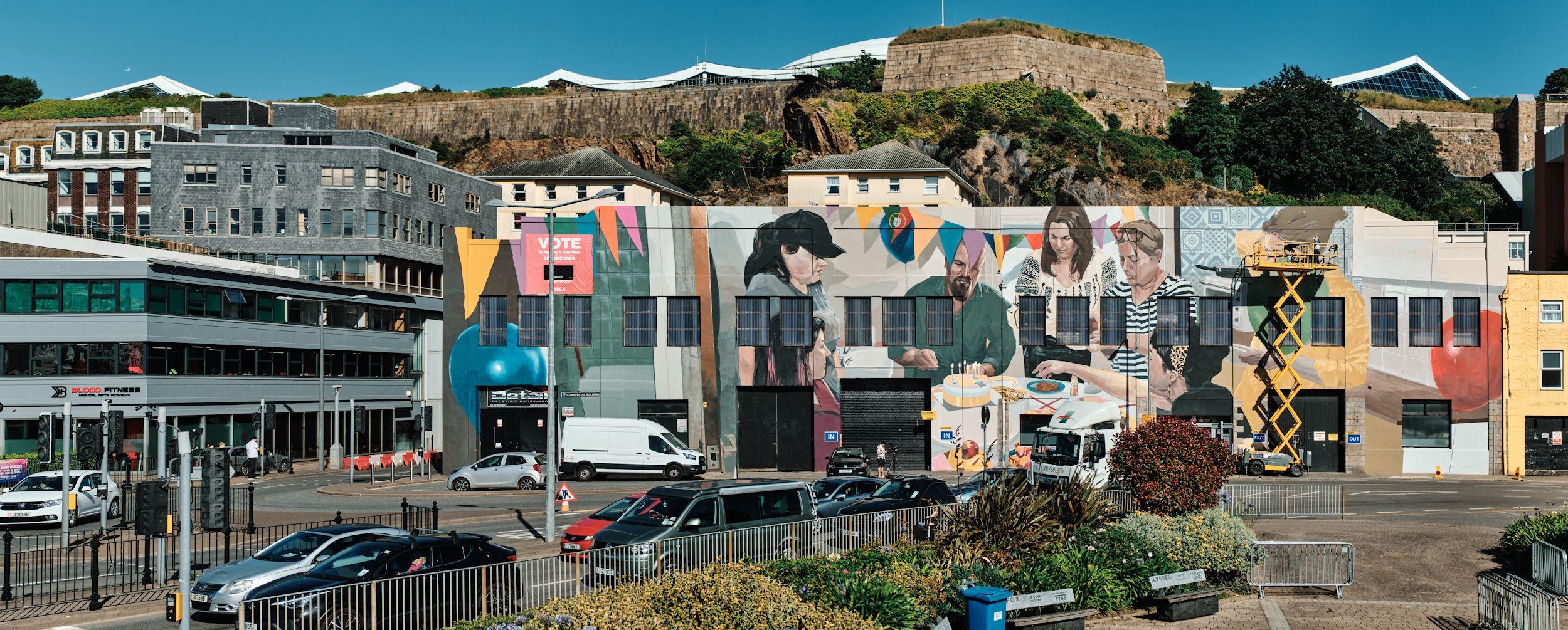 ArtHouse Jersey mural