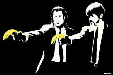 Banksy, Pulp Fiction, 2004