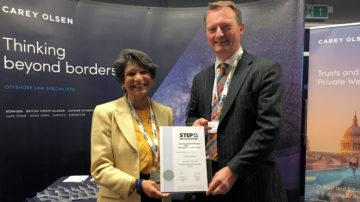 Carey Olsen STEP certificate presentation 2022