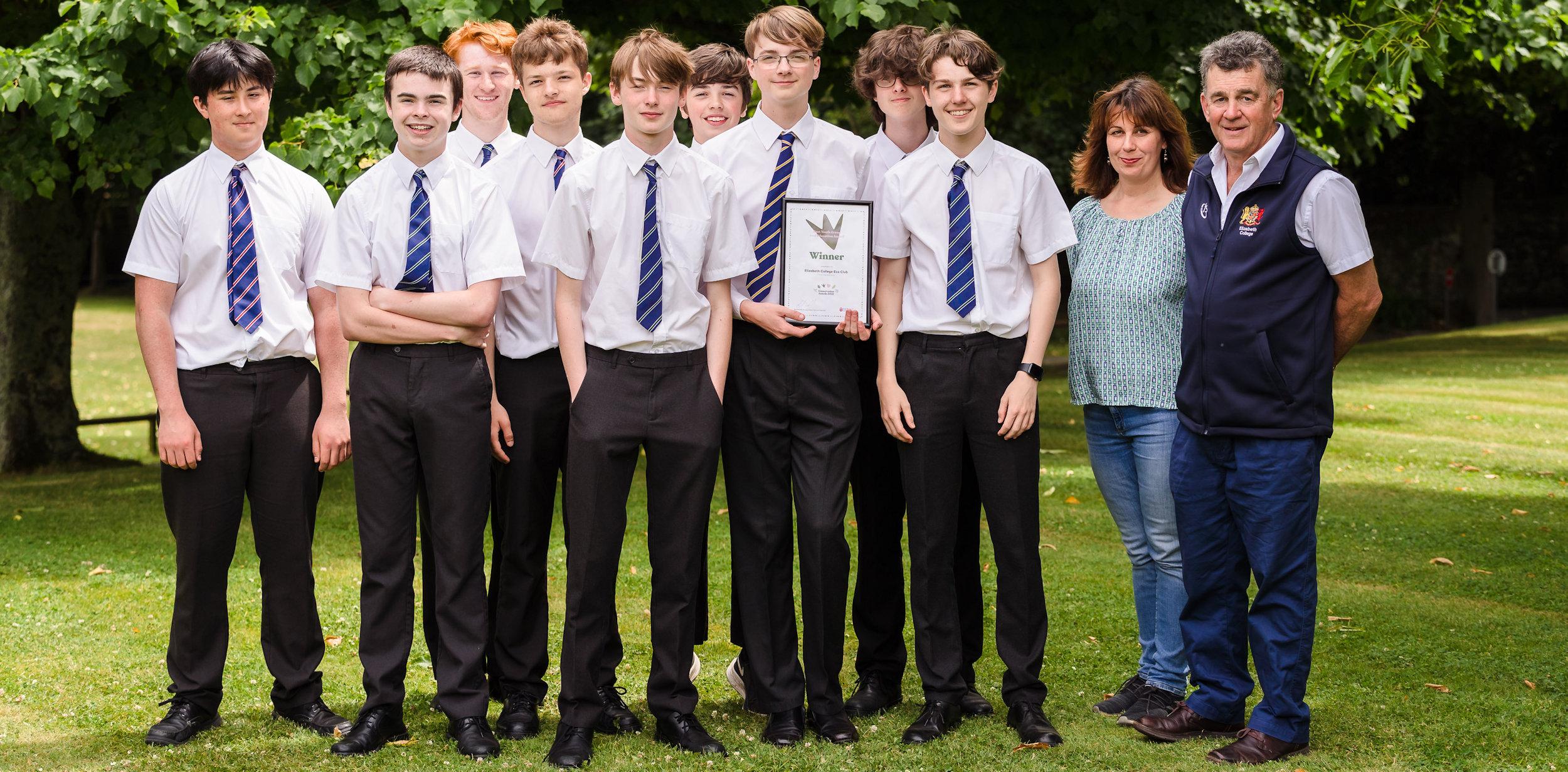 Conservation Awards 2022 - Elizabeth College Eco Club