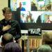 Ellie Jones hosting at 2021 Channel Island LGBTQ+ Writing Competition
