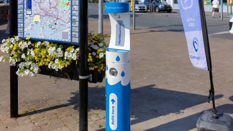 Guernsey Water refill point