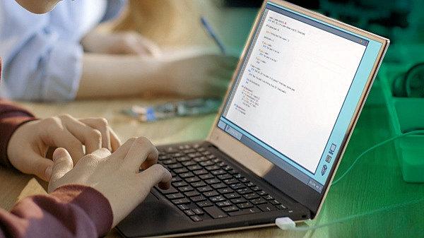JT Autism Guernsey coding laptop