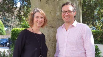 Jennifer Strachan and Rollo de Sausmarez
